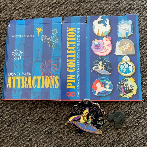 Disney Jewelry - Aladdin & Jasmine Pin